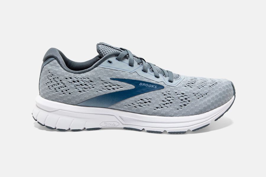 Brooks Israel Anthem 3 Road Running Shoes Mens - Grey/Blue - OVC-390561